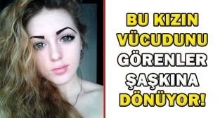 Rus kız vücuduyla şaşkına çeviriyor!