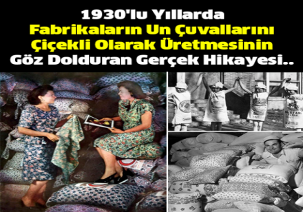 Un Çuvallarını Çiçekli Olarak Üretilmesinin Göz Dolduran Gerçek Hikayesi